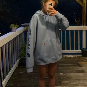 Carhartt Light Blue Hoodie